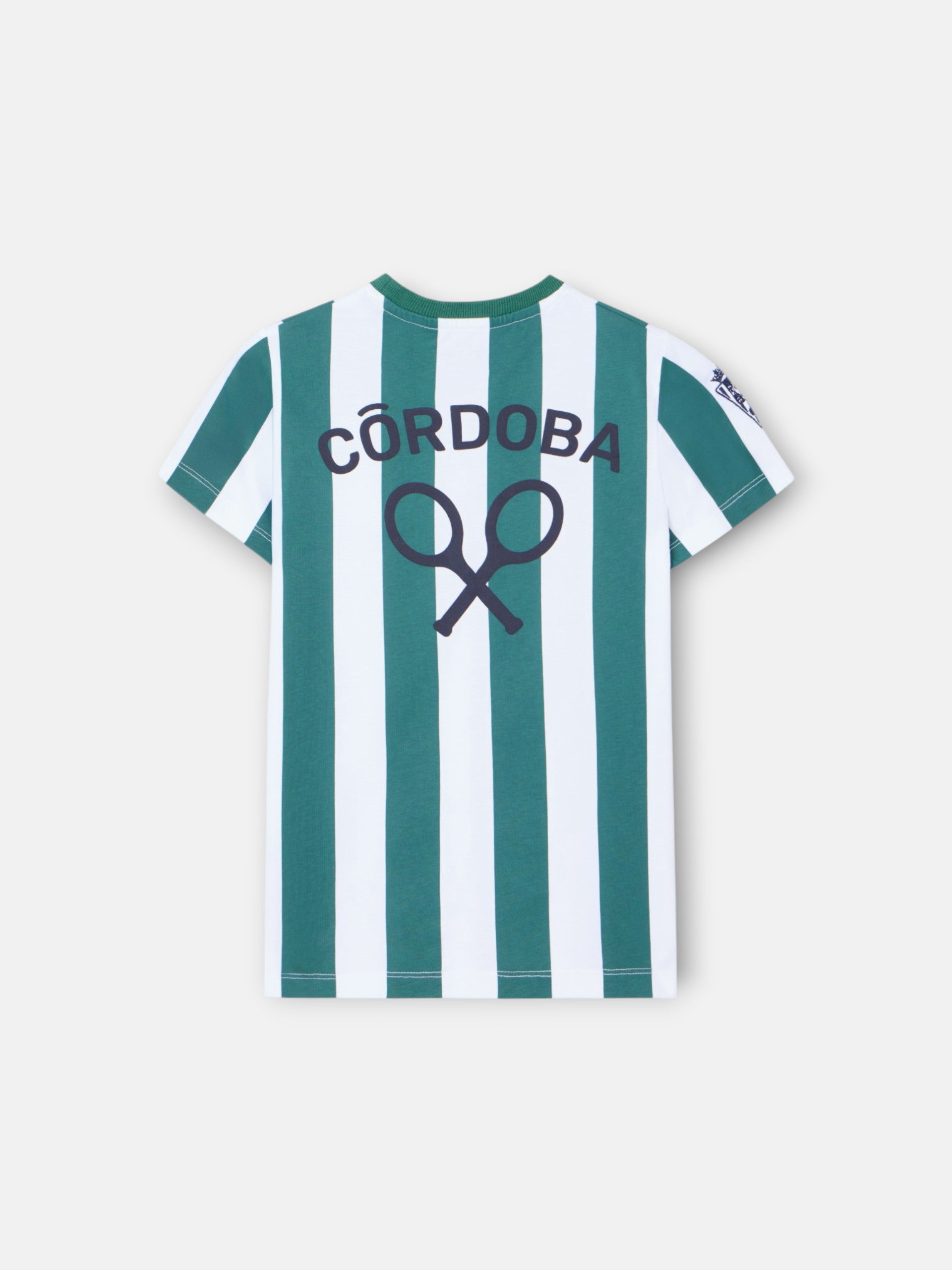 T-shirt enfant Silbon CCF rayures