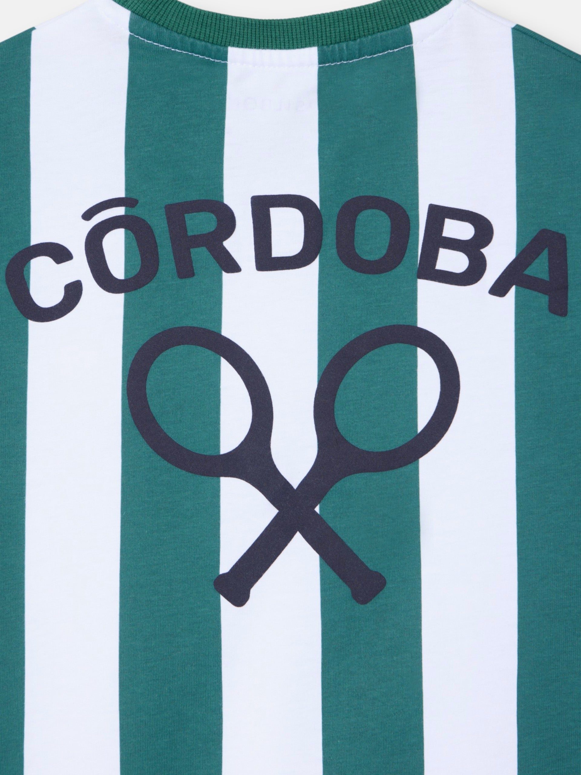 T-shirt enfant Silbon CCF rayures