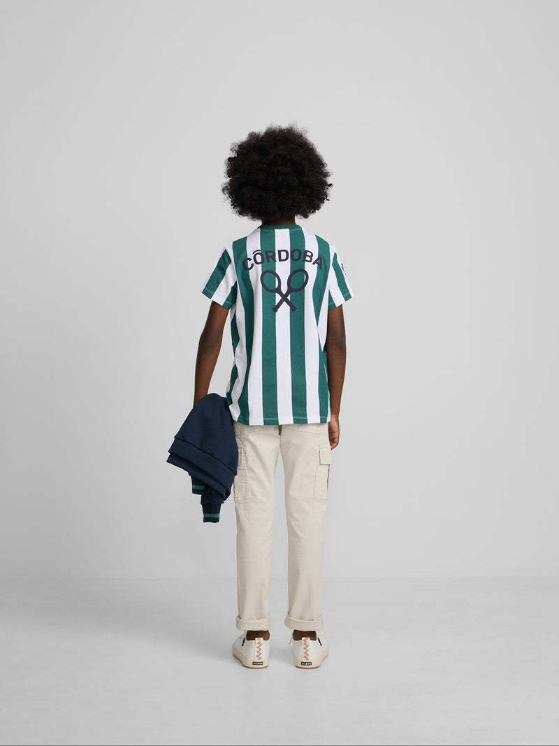 Camisola kids silbon CCF riscas