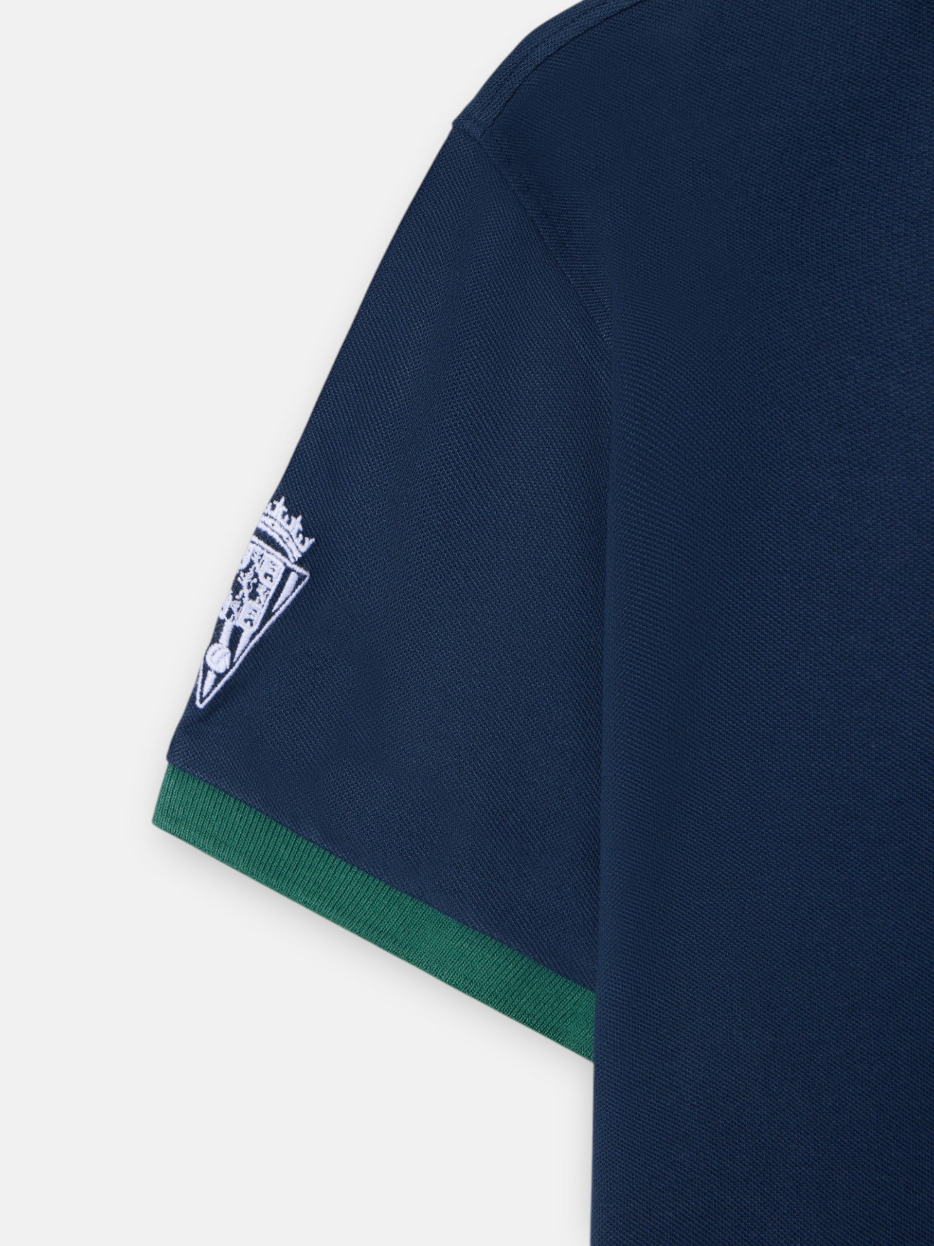 Polo enfant Silbon CCF bleu marine