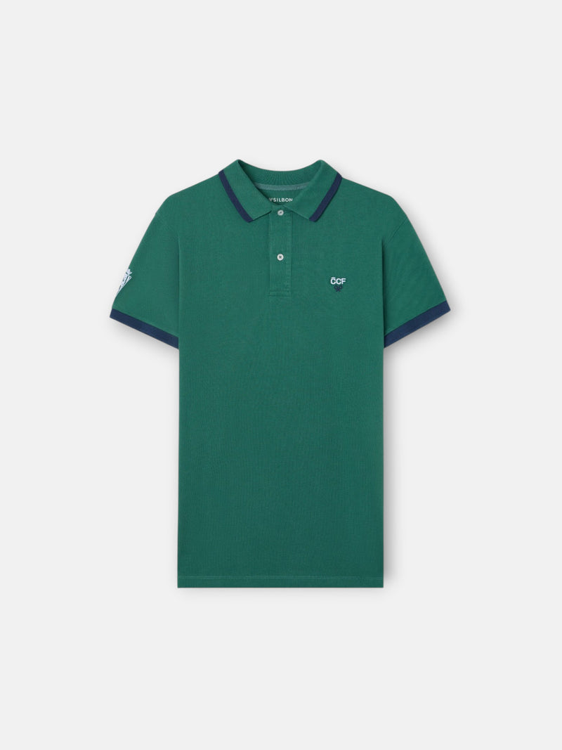 Polo criança Silbon CCF verde
