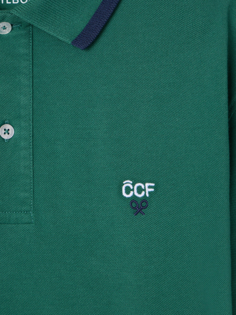 Polo criança Silbon CCF verde