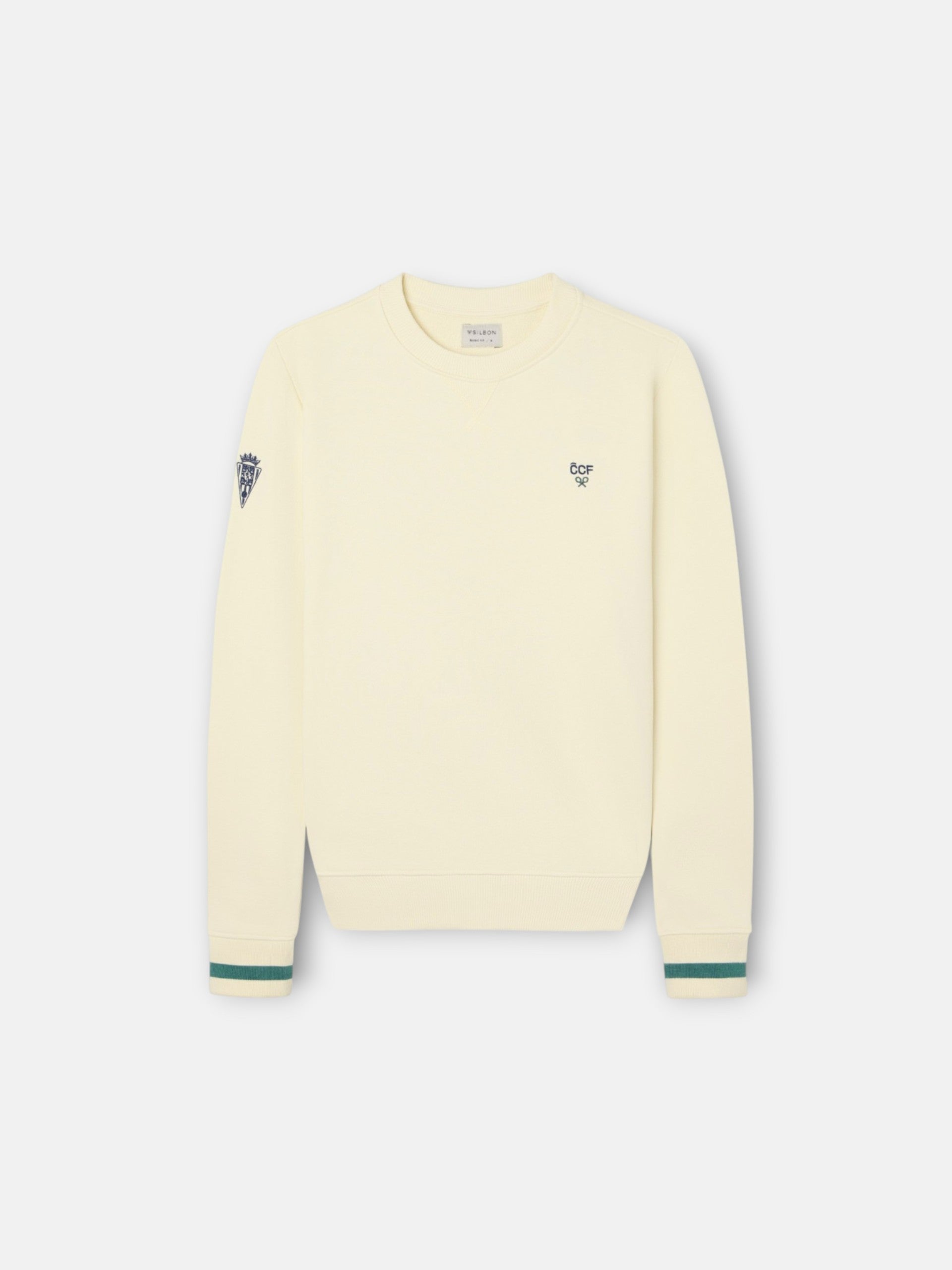 Sweat-shirt enfant Silbon CCF crème