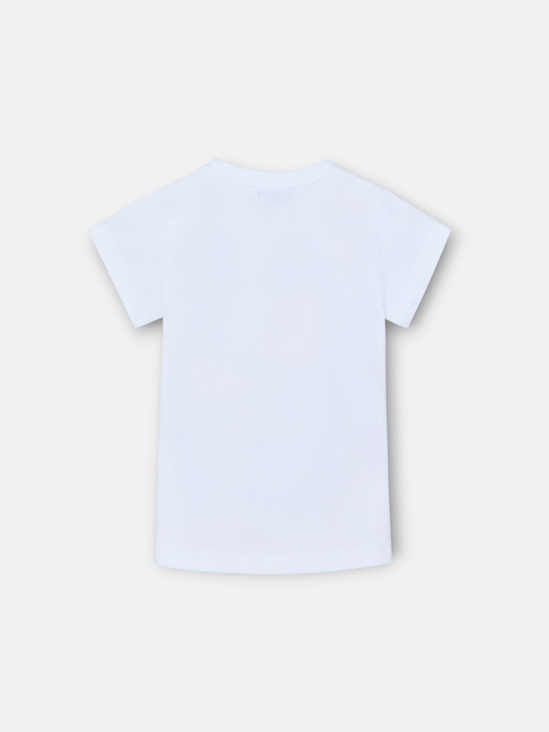 Camiseta girl raquetas smile blanca