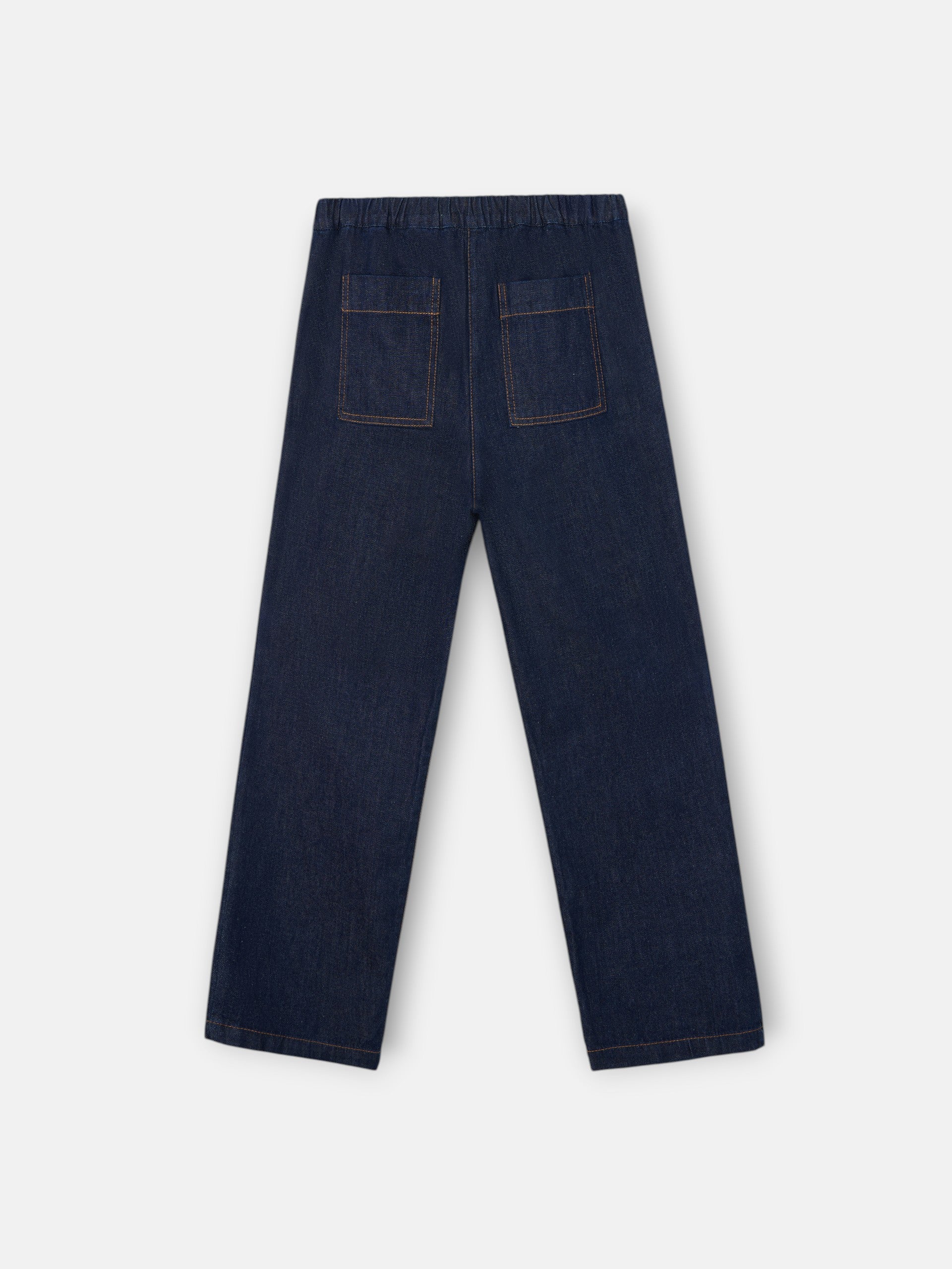Girl's blue denim pants