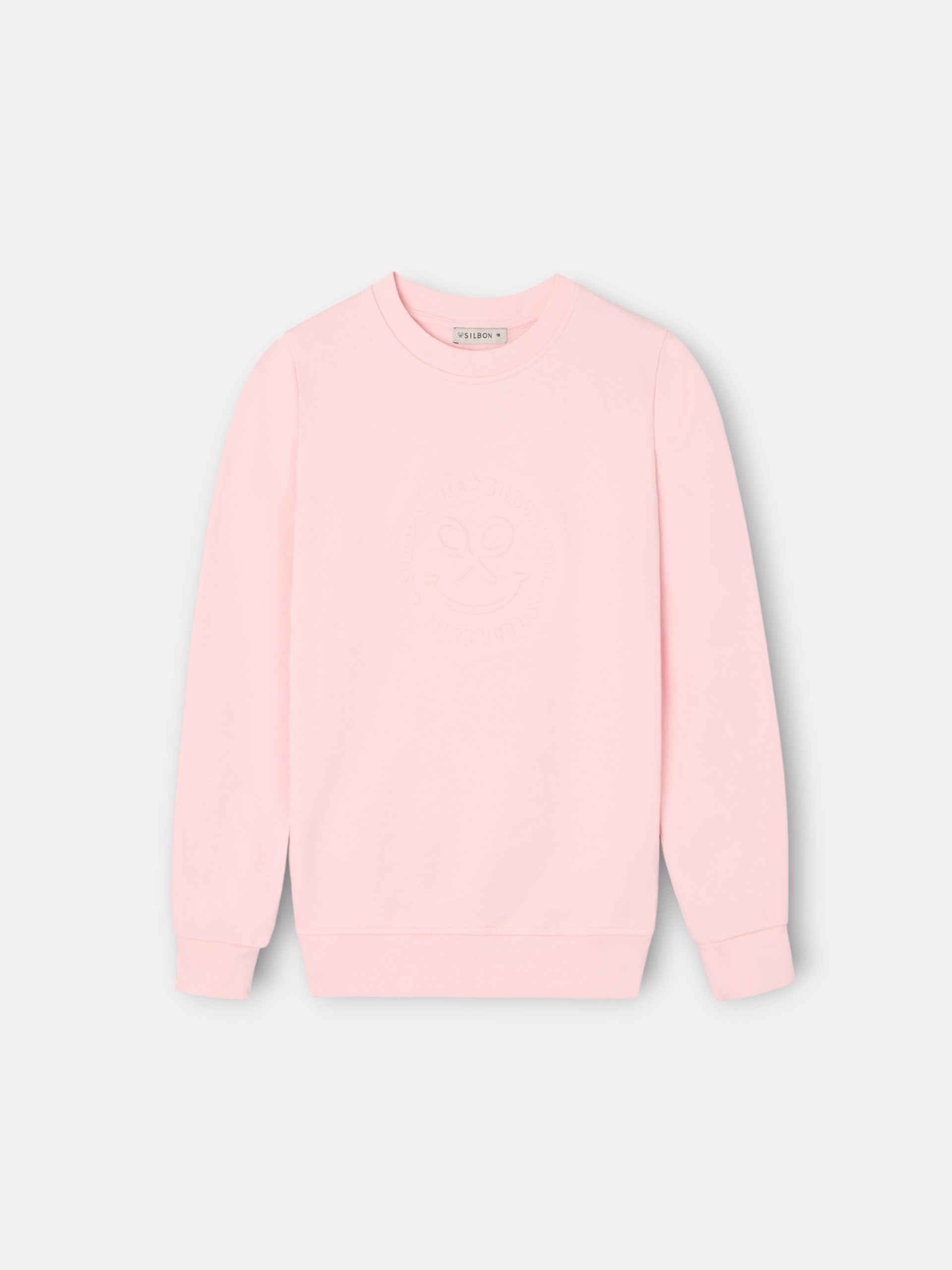 Pink girl smile sweatshirt