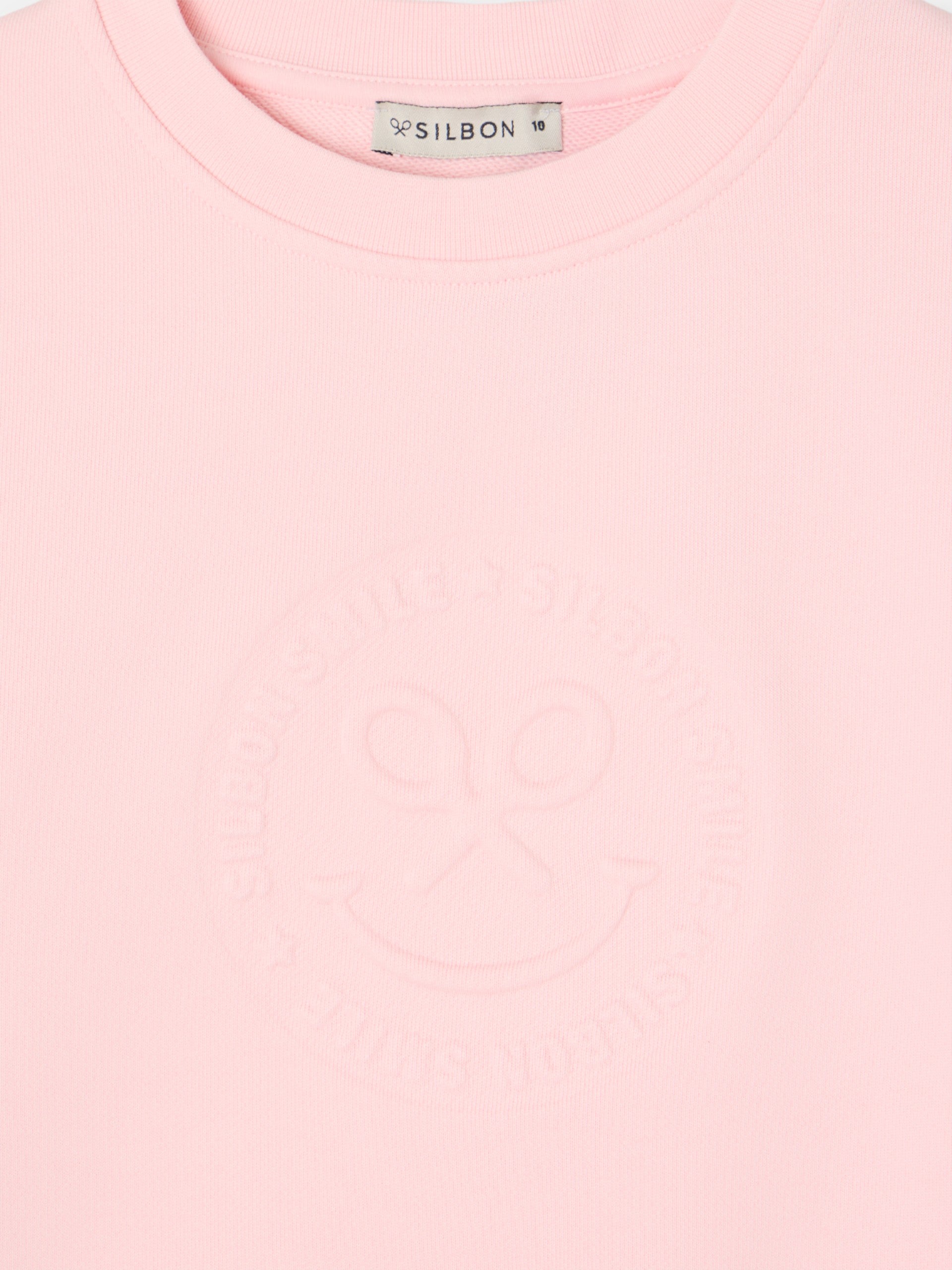 Pink girl smile sweatshirt