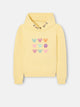 Sweatshirt girl raquetes multicolor amarelo