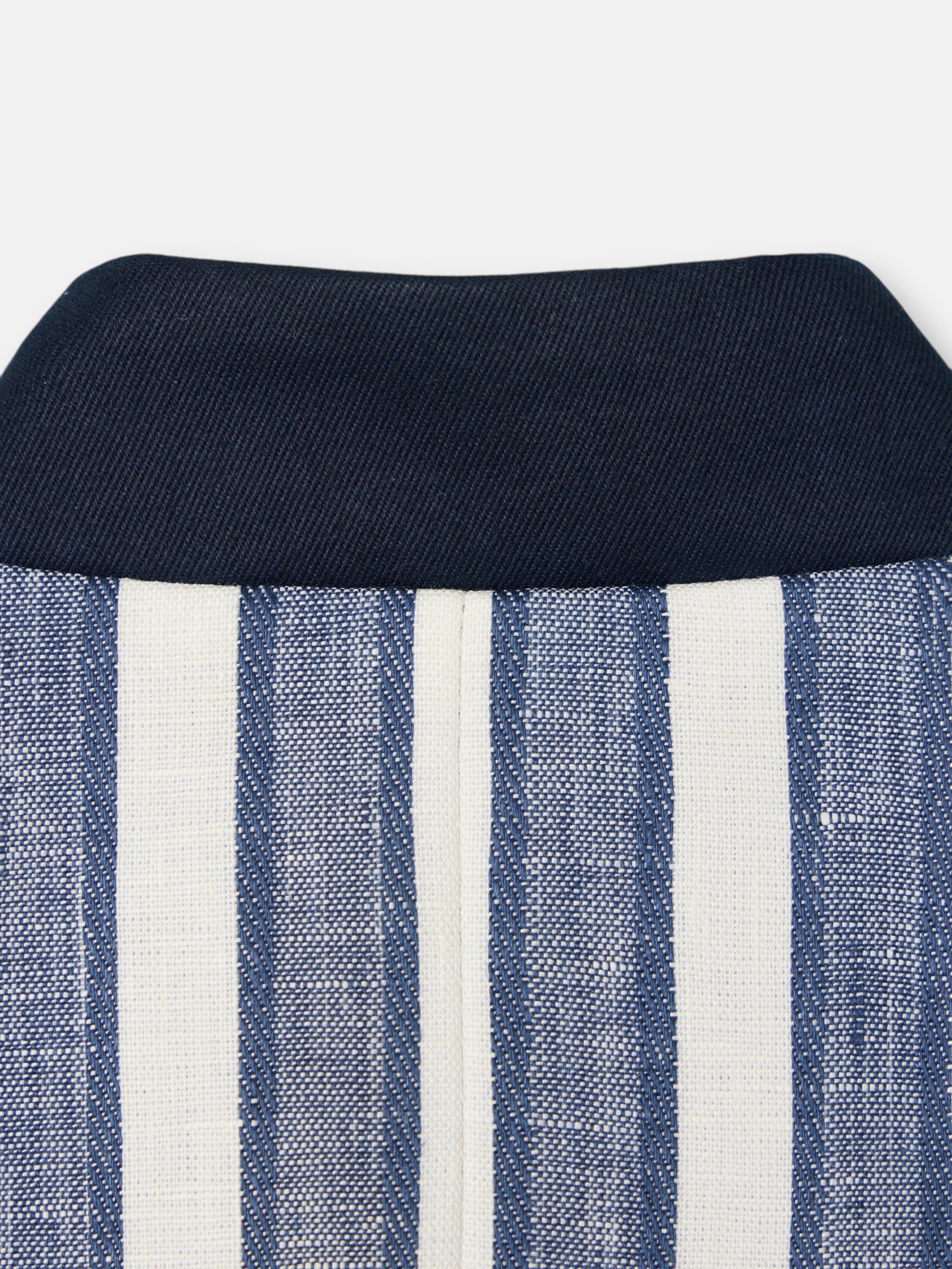 Blazer de menina marinheiro riscas azuis