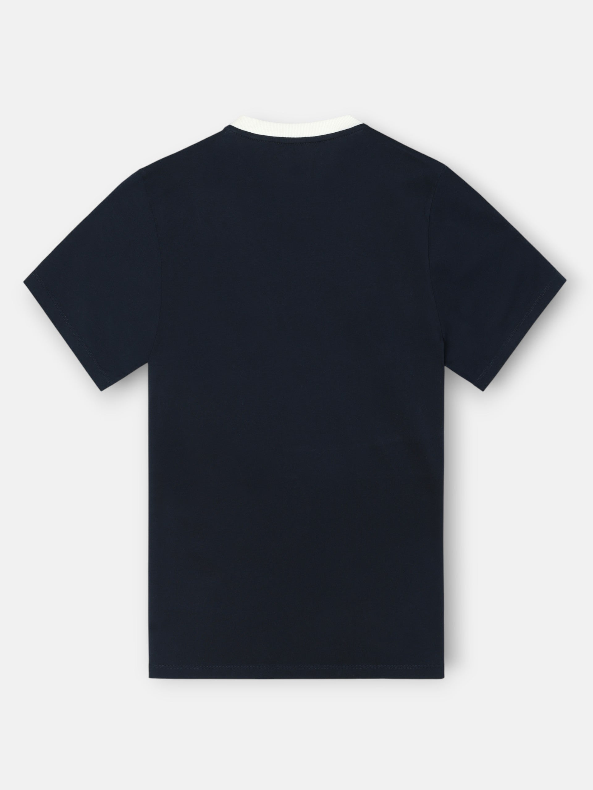 T-shirt de croisière à rayures horizontales bleu marine