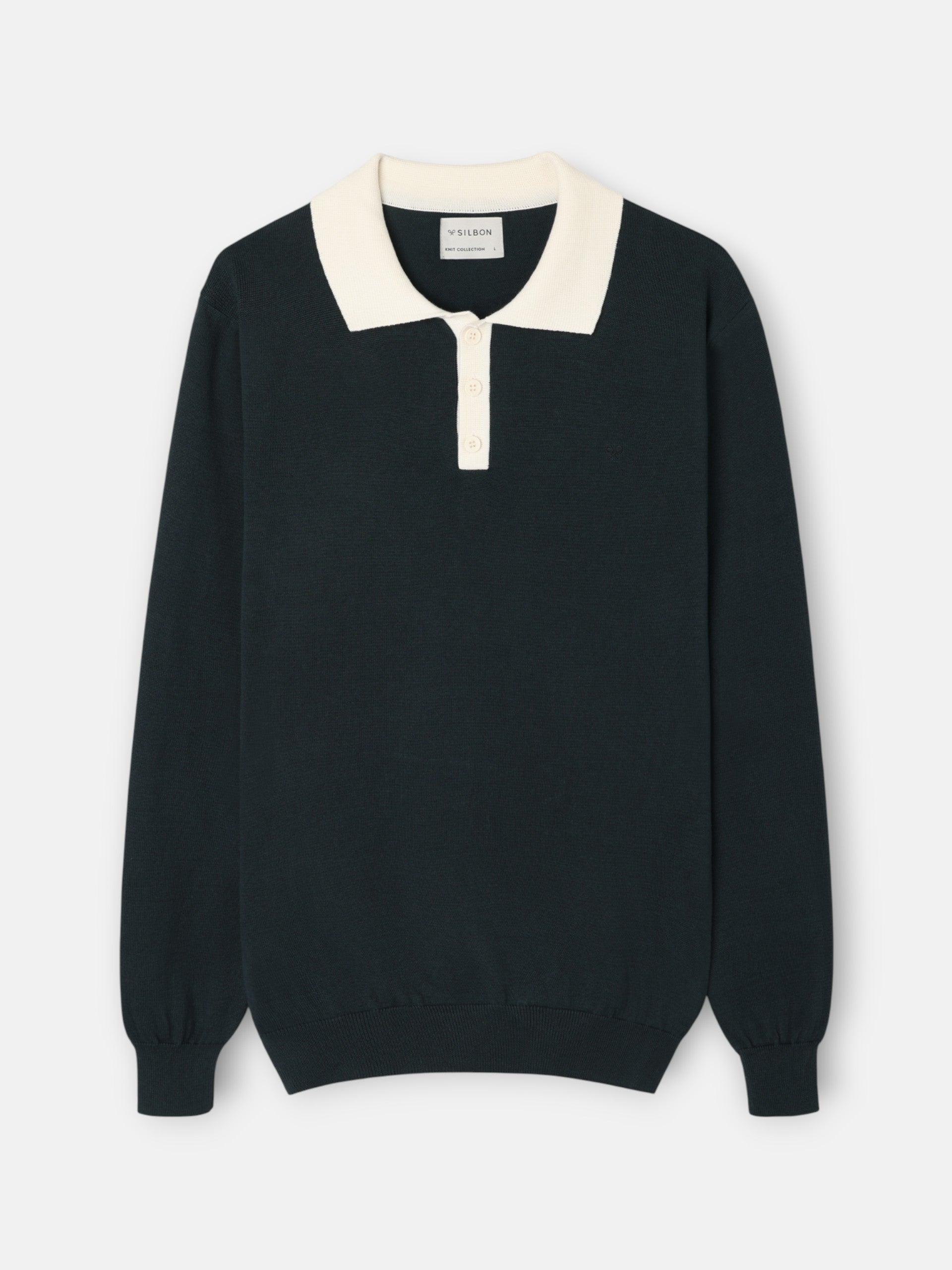 Jersey cuello polo cruise verde