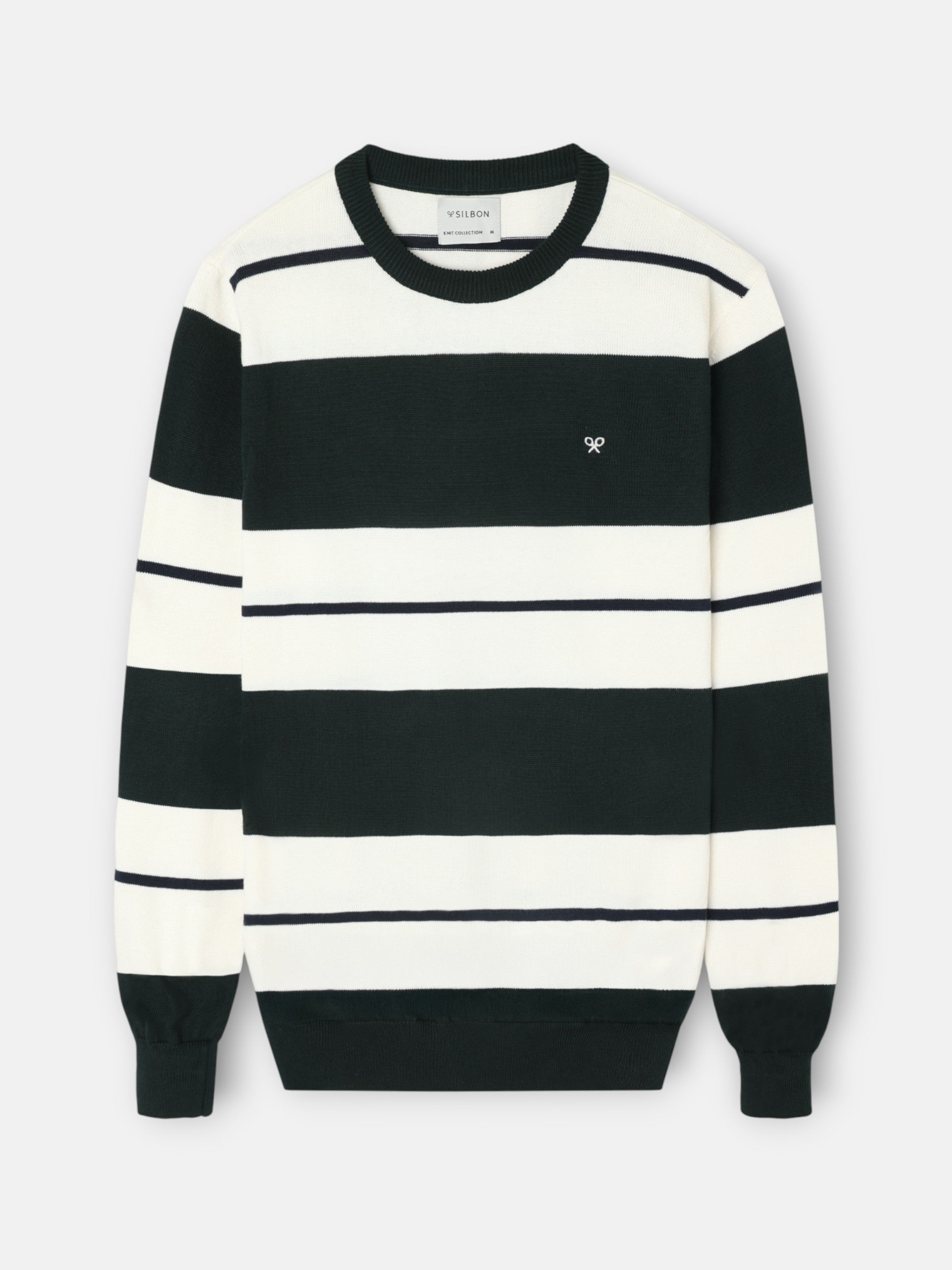 Jersey SB rayas anchas verde