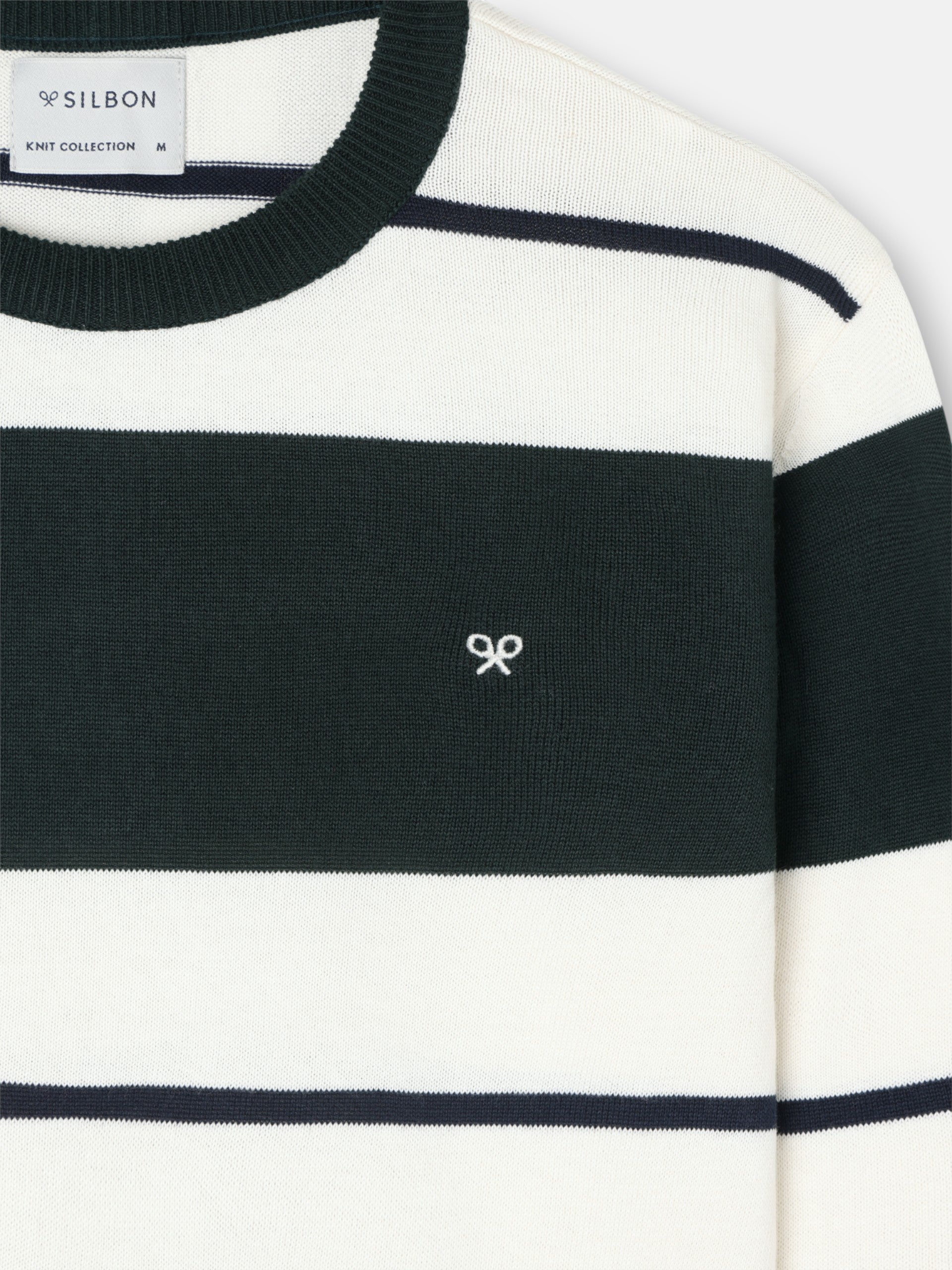 Jersey SB rayas anchas verde