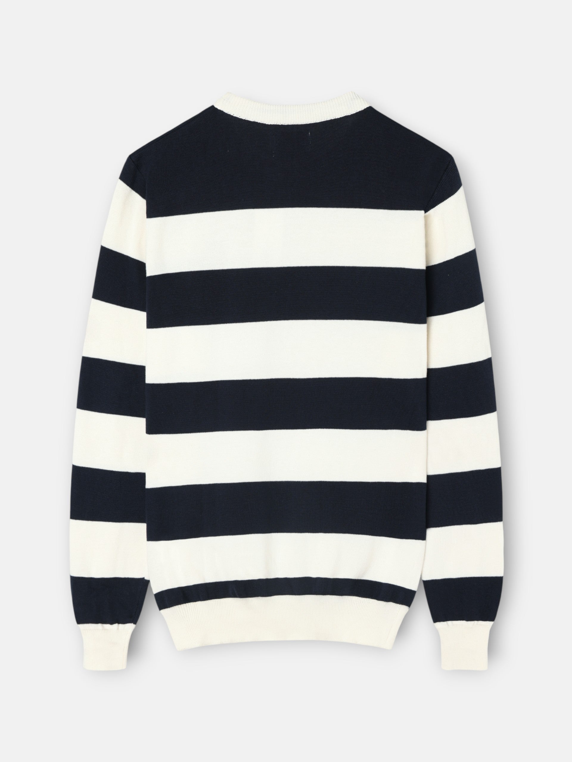 Jersey SB stripes navy cream