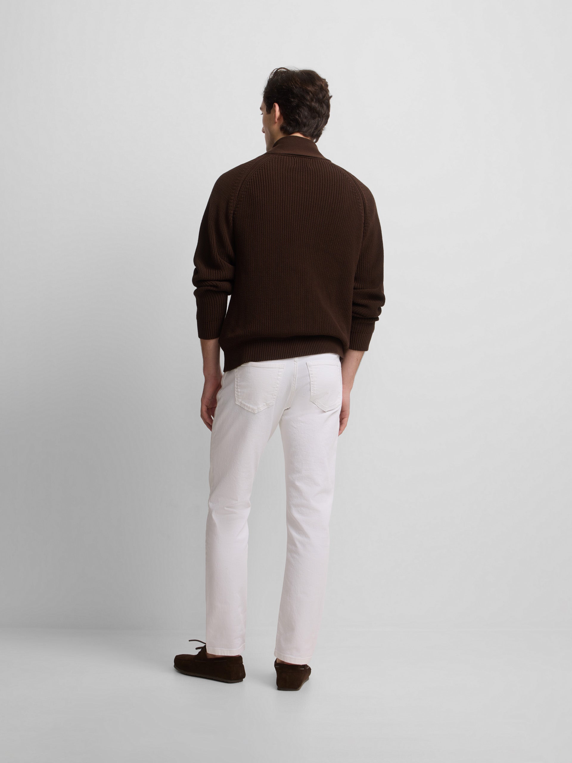 Cardigan canale cruise marron