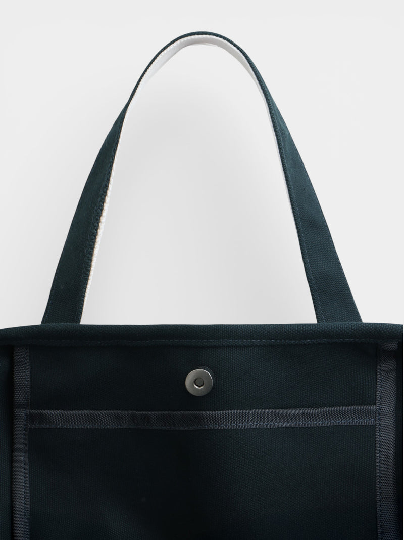 Tote bag classic bicolor azul marino
