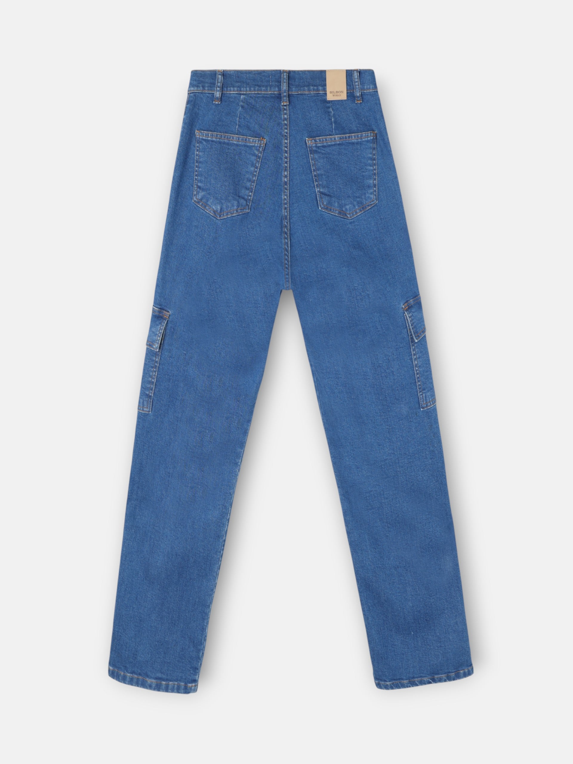 Pantalon cargo denim