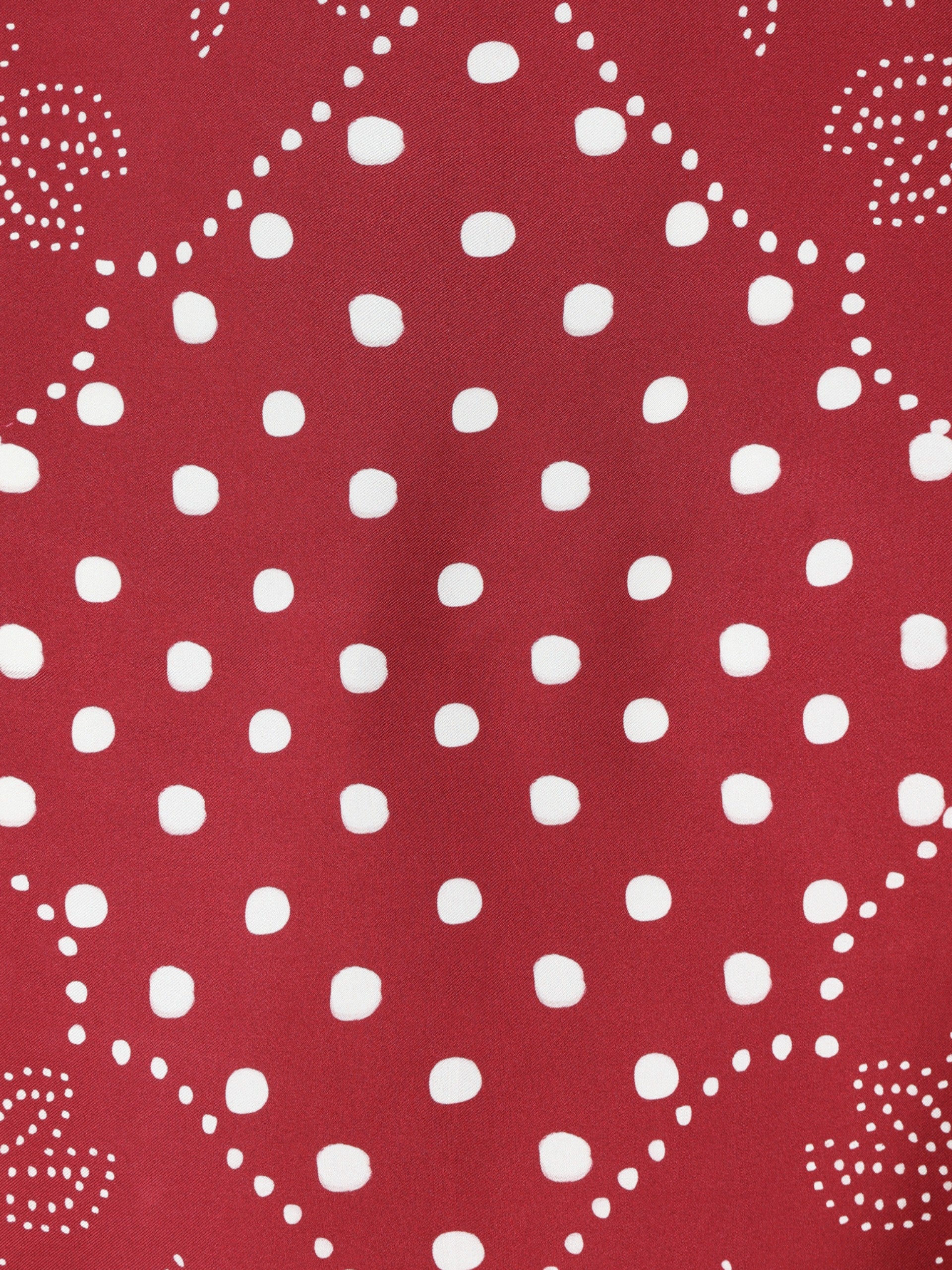 Pañuelo silbon granate y rosa