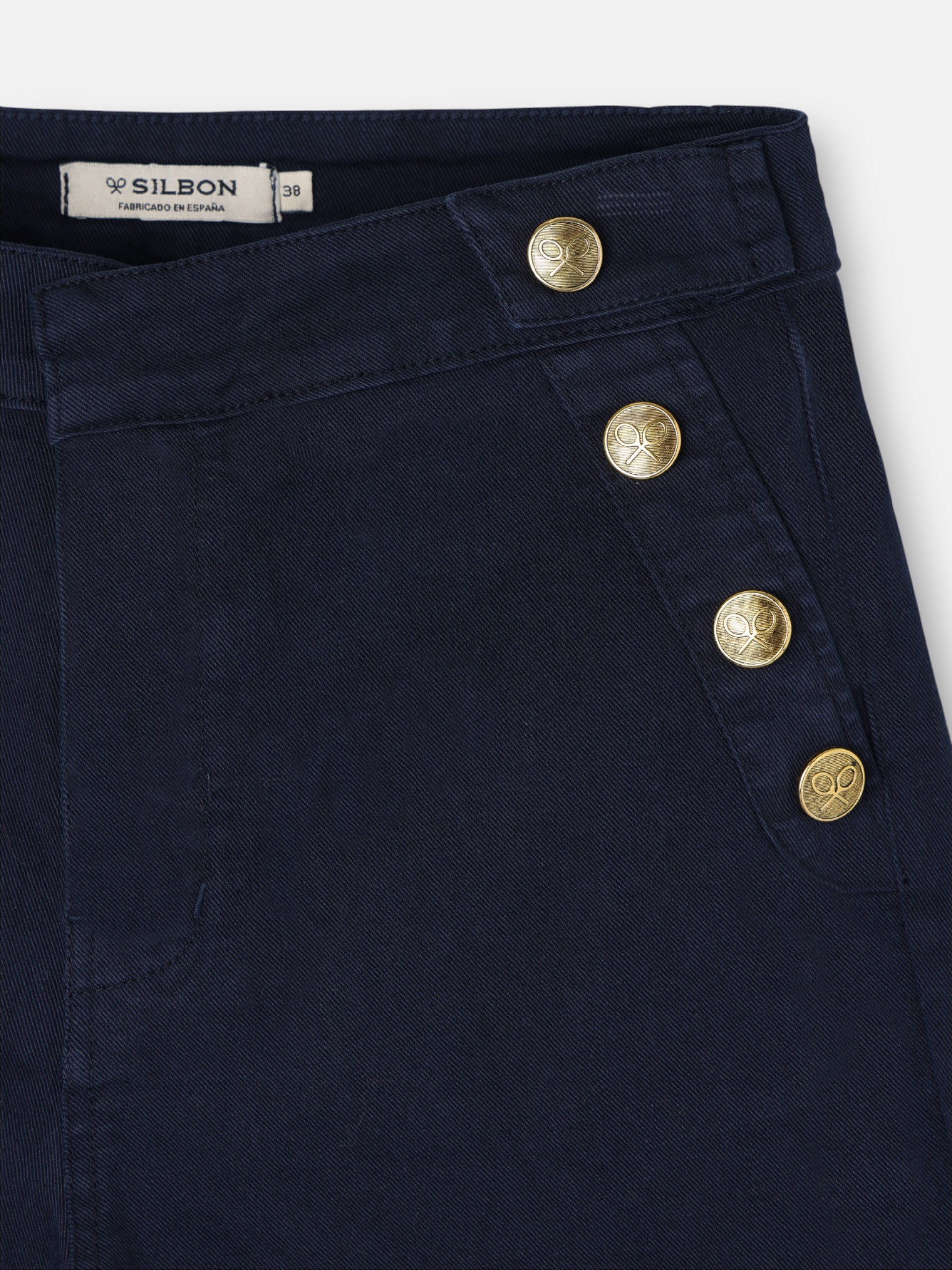 Pantalon marinero azul marino