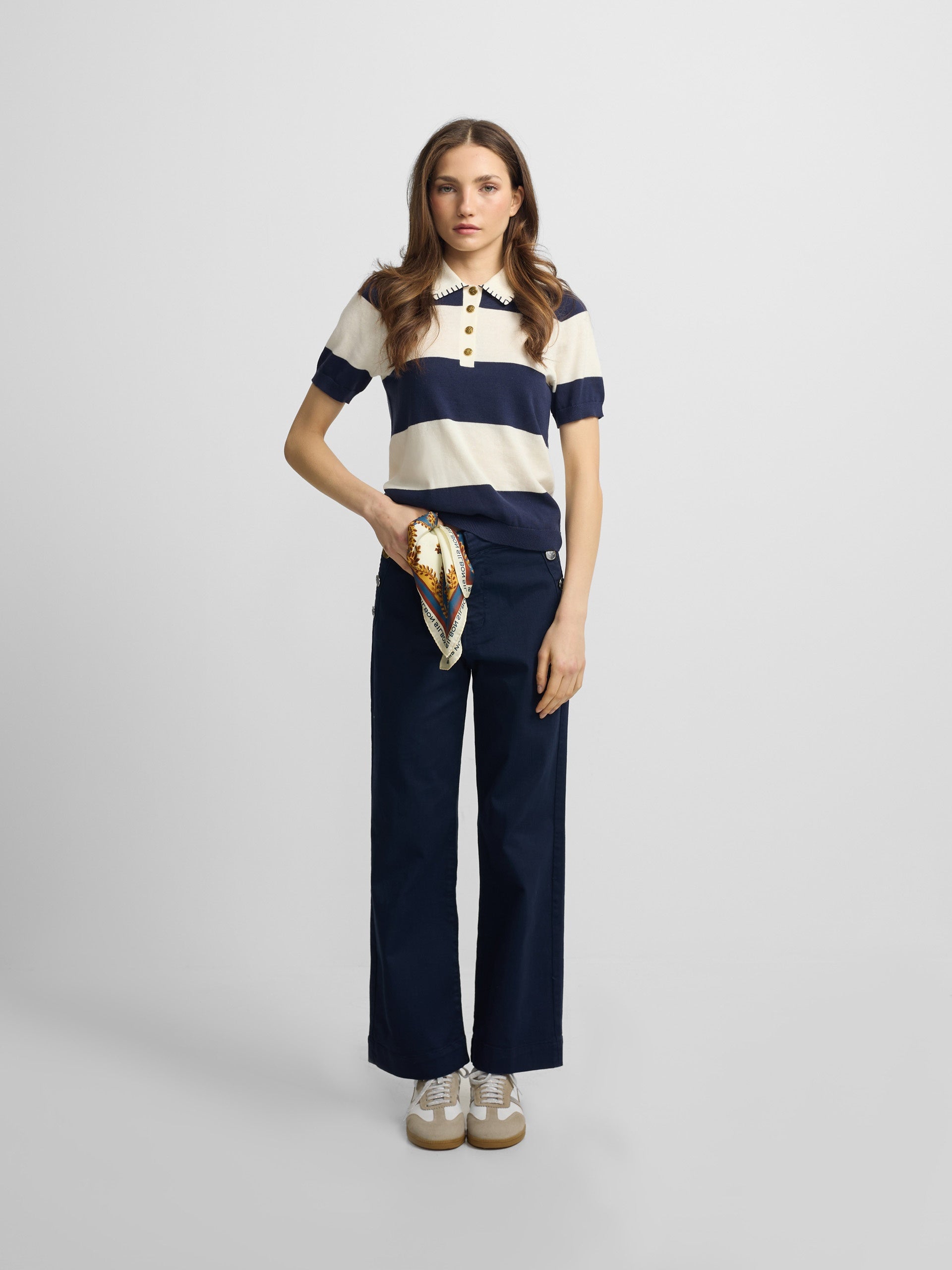 Pantalon marinero azul marino