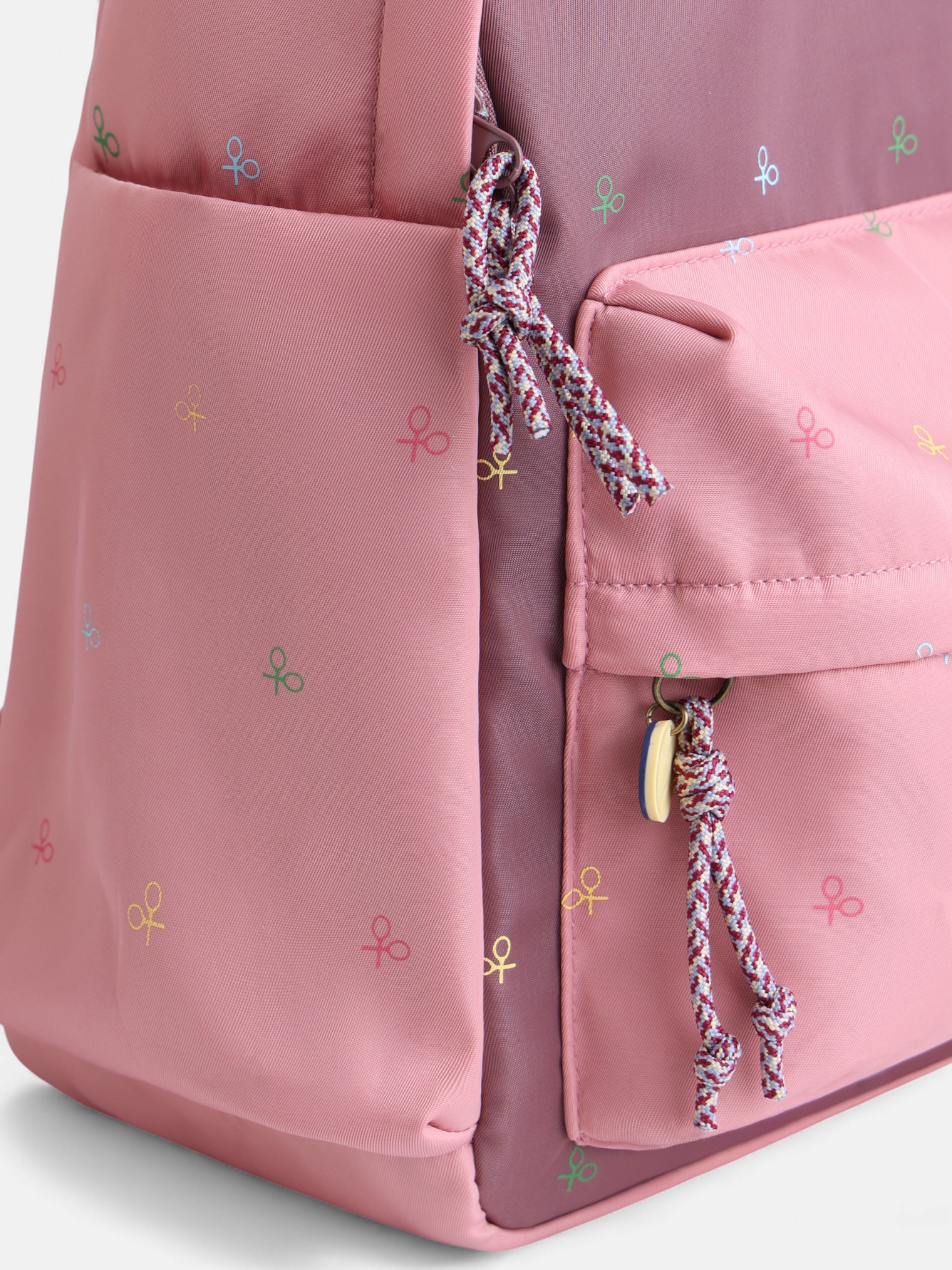 Mochila girl multiraquetas rosas