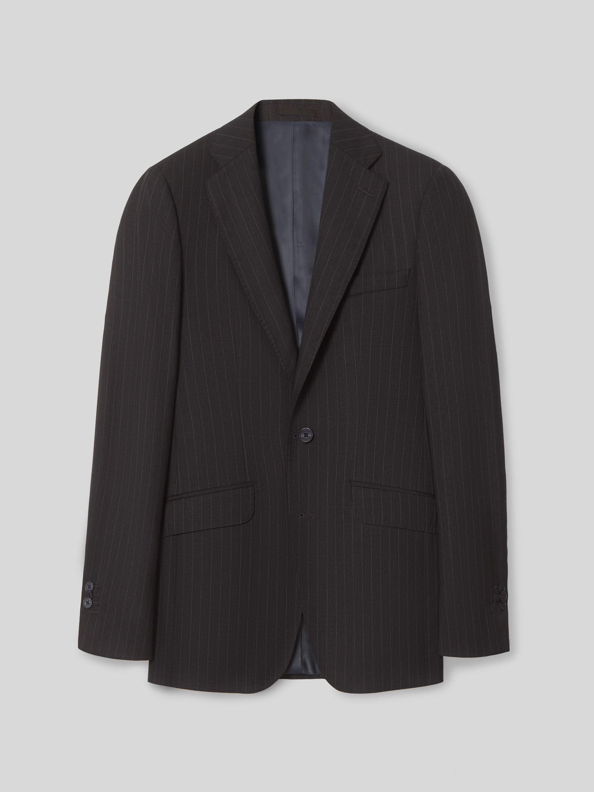 Classic gray diplomatic suit jacket