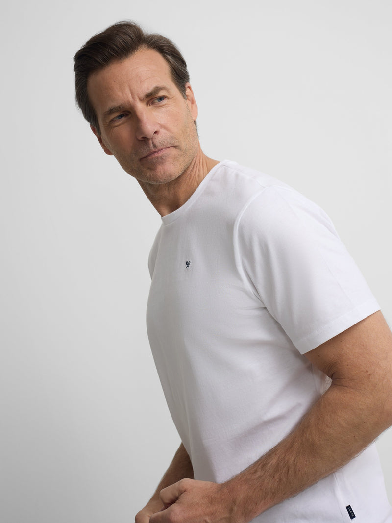 Silbon white minilogo t-shirt