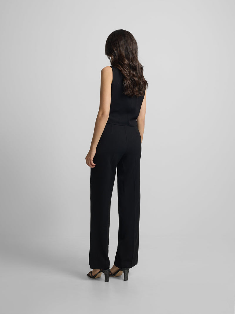 Pantalon femme classique noir