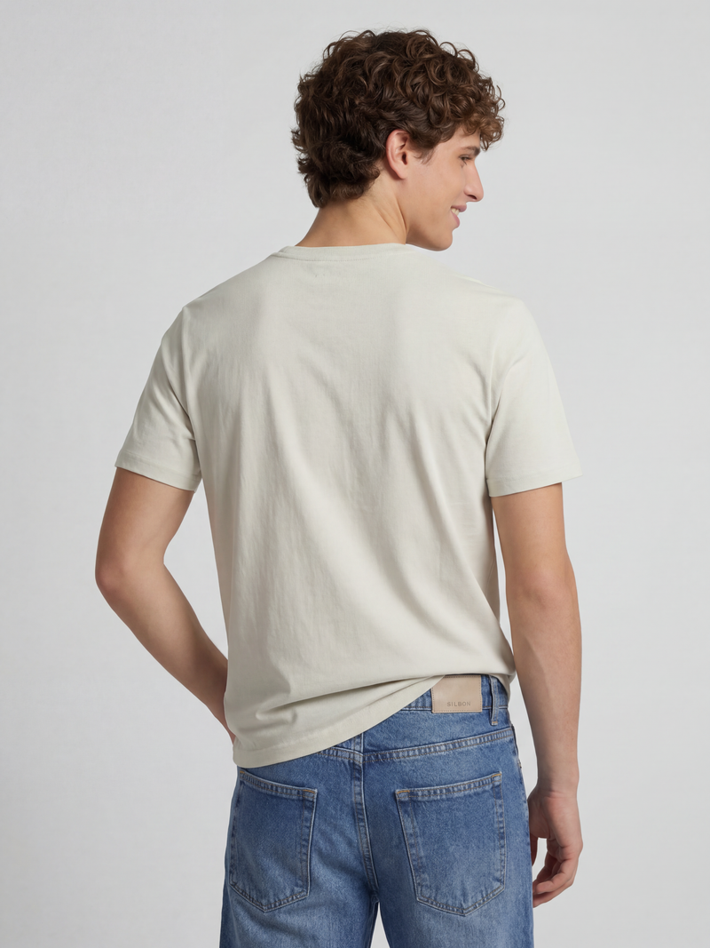 T-shirt raquette demi vert clair