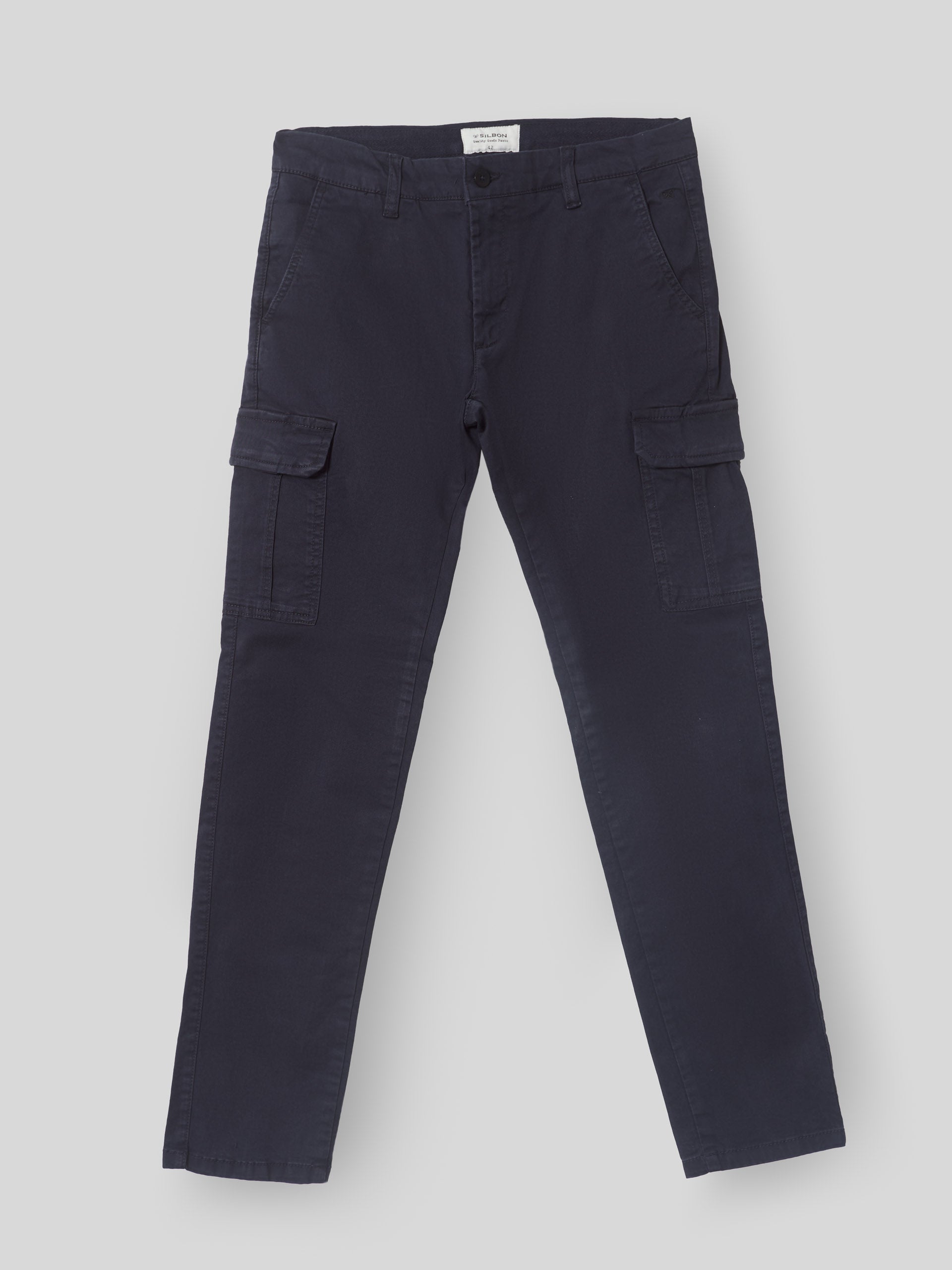 Pantalon sport cargo navy blue
