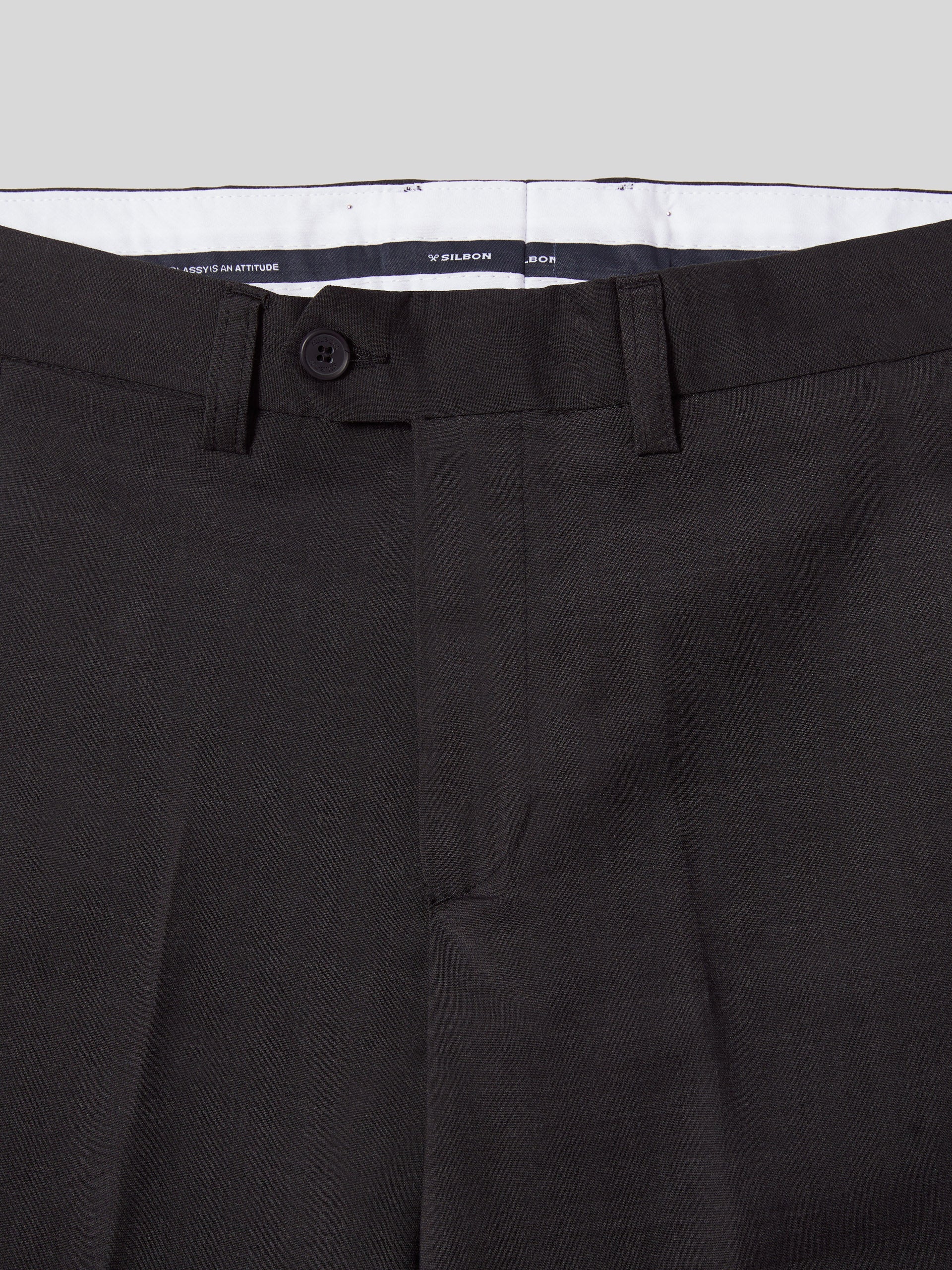 Pantalon vestir classic gris oscuro