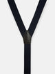Plain navy blue silbon brace