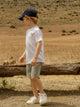 Bermuda sport verte pour enfants