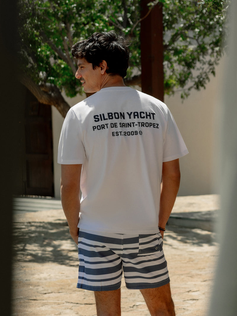 Camiseta Silbon Yacht blanca