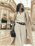 Unique cross-tied white shirt