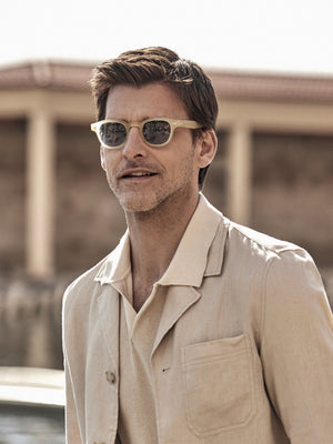 Lunettes de soleil MOxSILBON Unique jaune