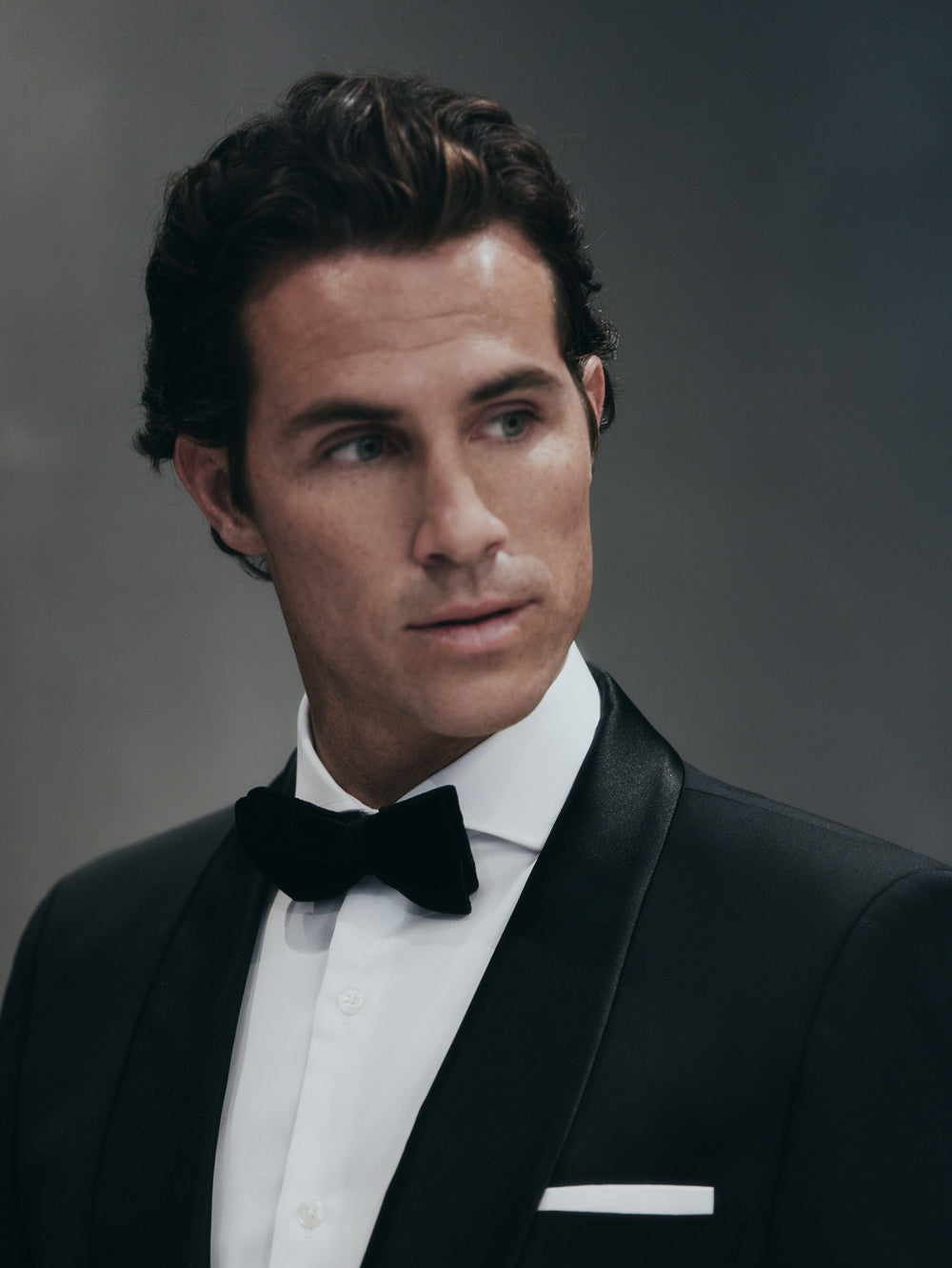 Pajarita clasica negra