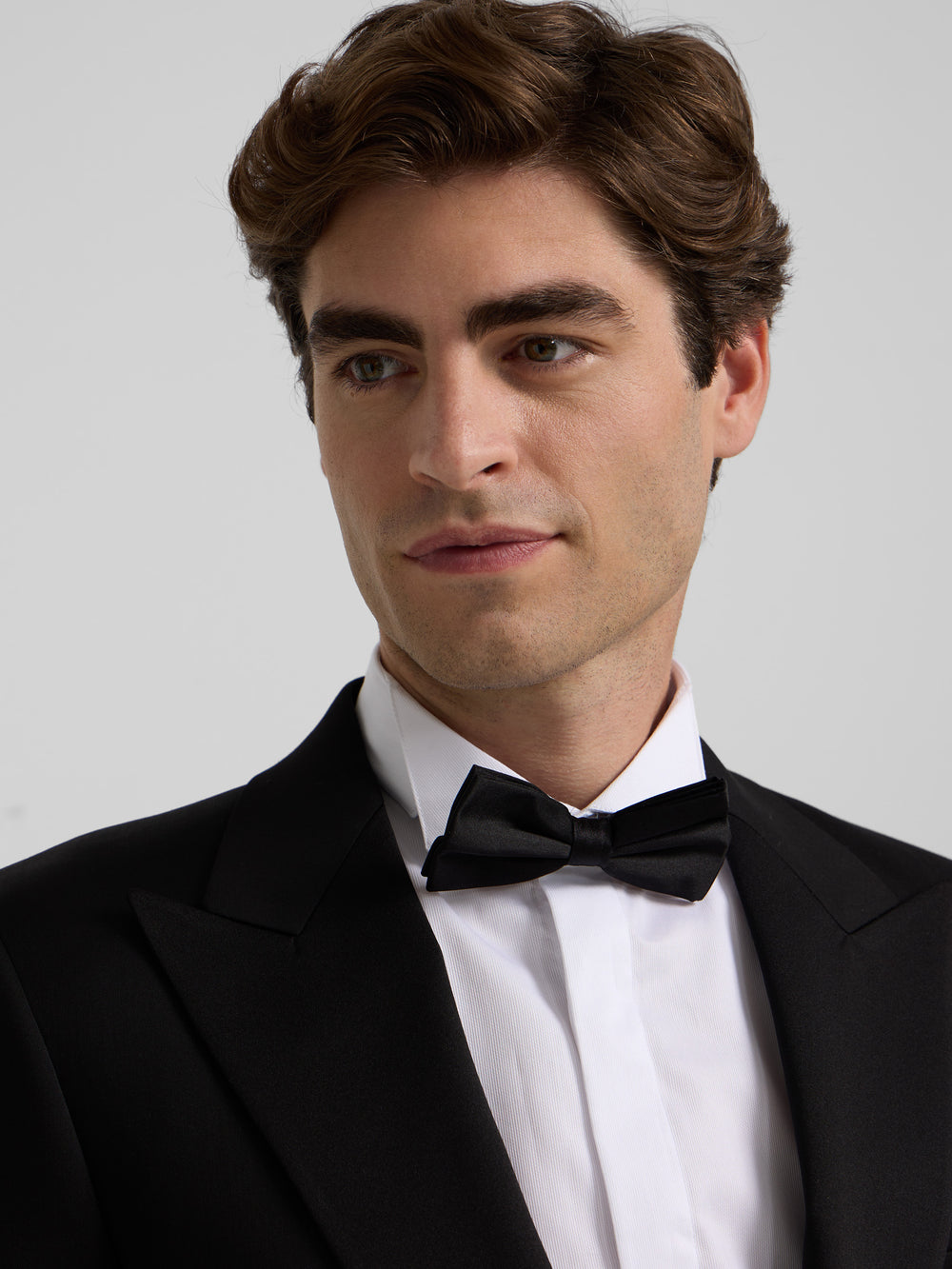 Pajarita clasica negra