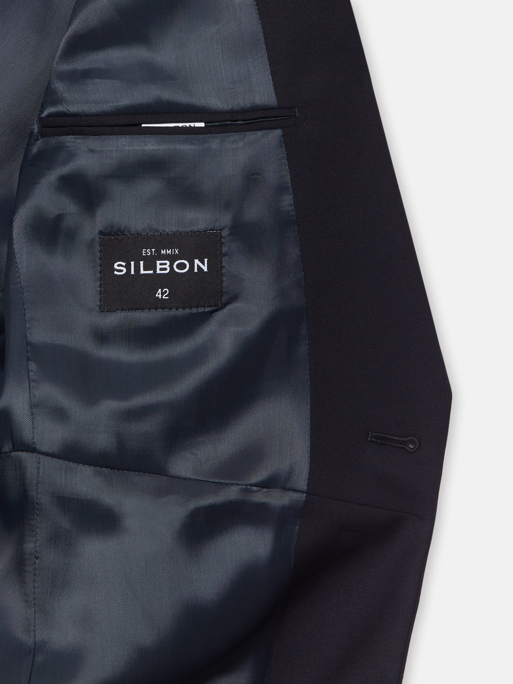 Levita chaque stretch azul marino