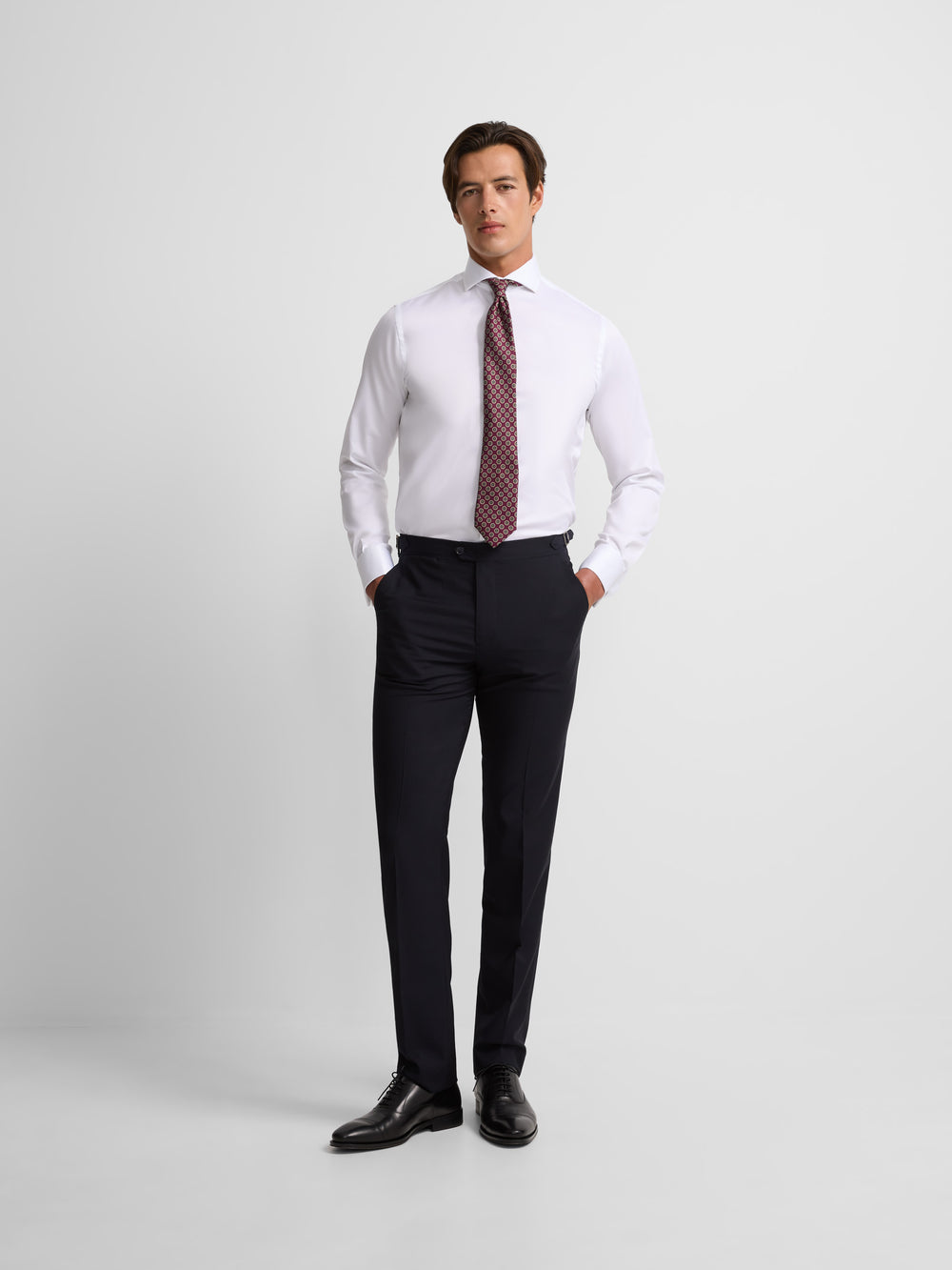 Pantalon chaque stretch azul marino