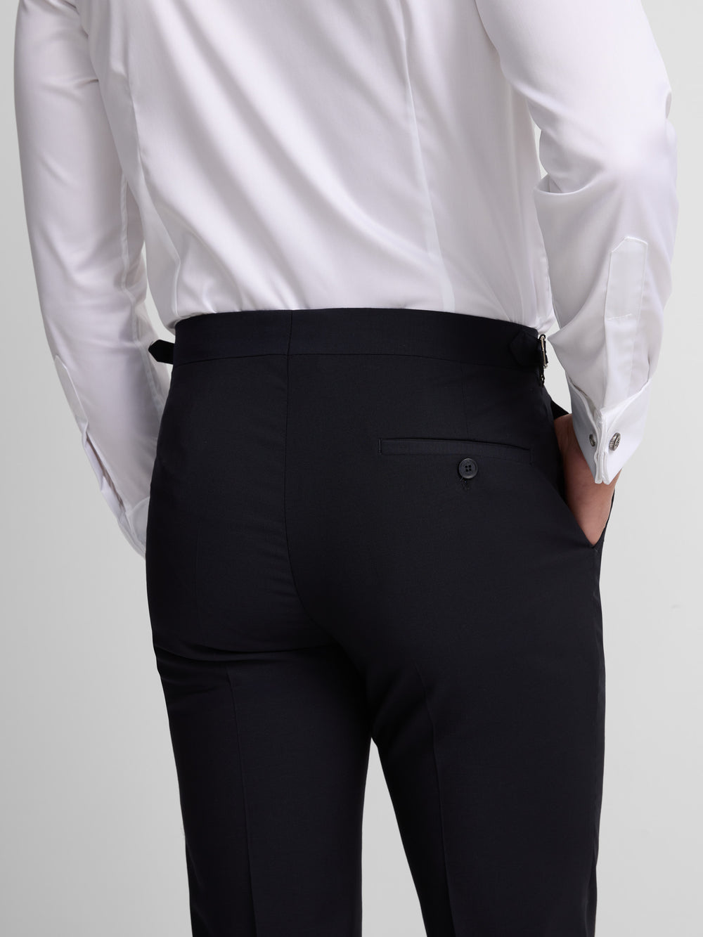 Pantalon chaque stretch azul marino