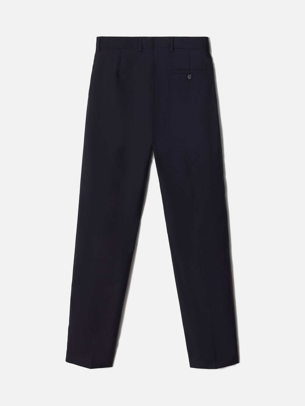 Pantalon traje cruzado stretch azul marino