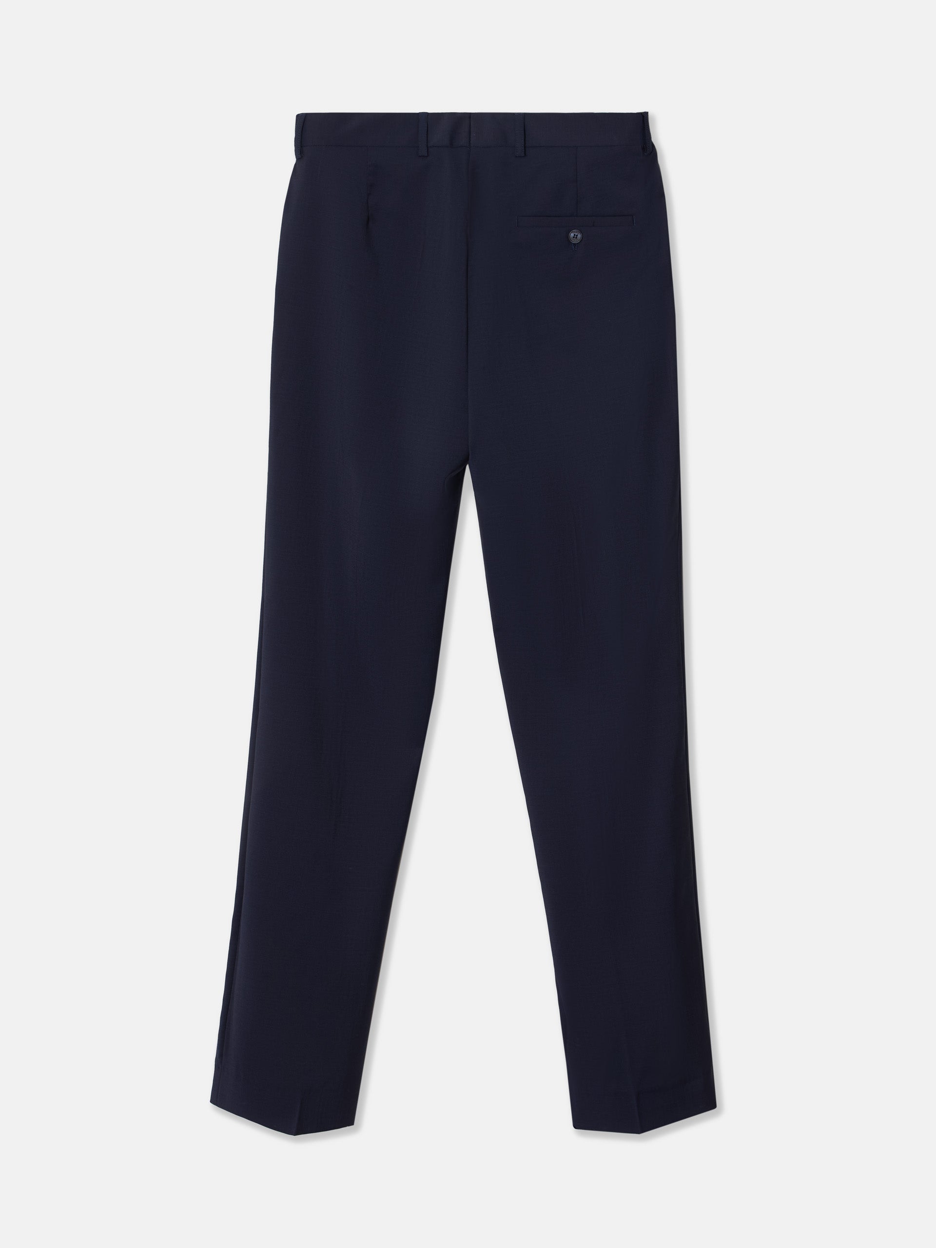 Pantalon traje natural stretch azul claro