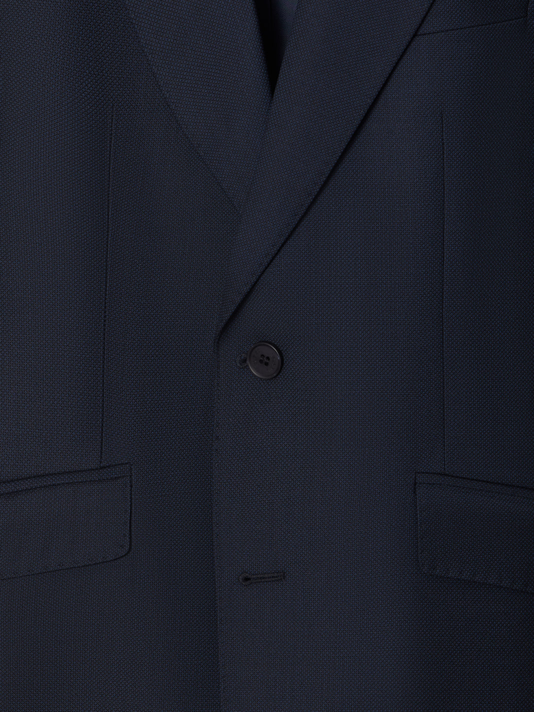 Veste de costume œil de perdrix bleu marine