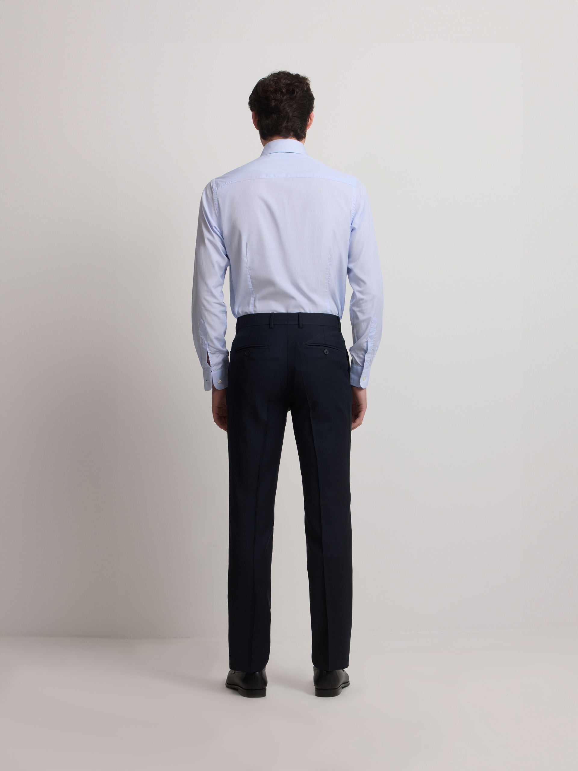 Pantalon suit ojo de perdiz navy