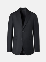 Blazer de fato olho de perdiz cinzento