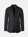 Veste de costume œil de perdrix gris