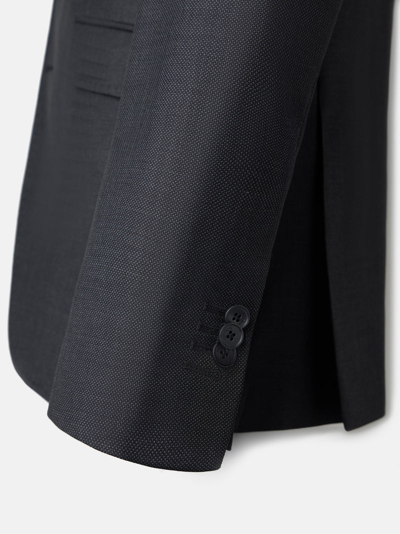 Blazer de fato olho de perdiz cinzento