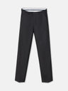 Pantalon de costume œil de perdrix gris