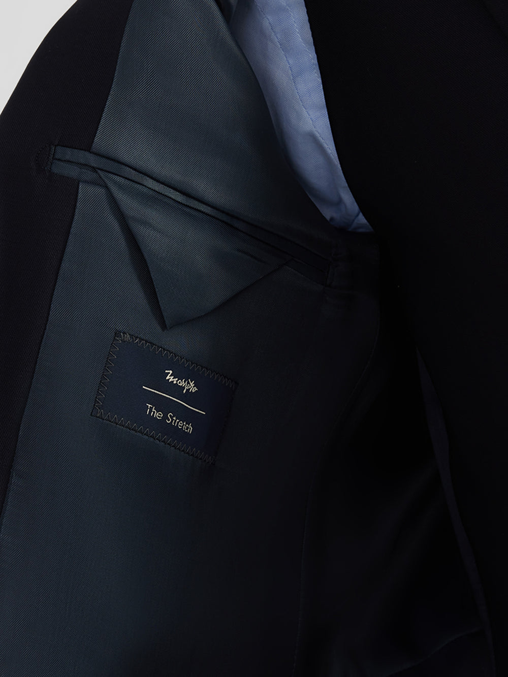 Levita chaque stretch azul marino